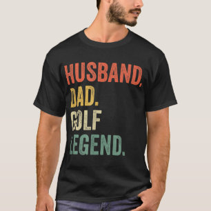 Camiseta Funny pareja de golf Dad Leend Golfing Fathe