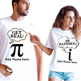 Camiseta Funny Pareja Pi Day