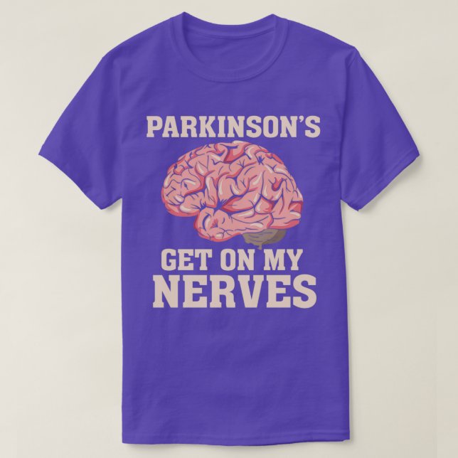 Camiseta Funny Parkinsons Diseased Humor Gift (Diseño del anverso)