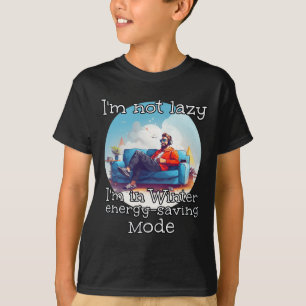 Camiseta Funny Parqué Deportivo En Invierno Para Ahorrar En