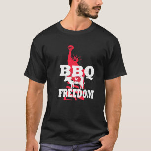 Camiseta Funny Parrilladas Patrióticas Accesorios Barbacoa