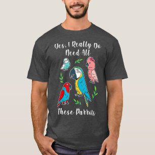 Camiseta Funny Parrot Premium
