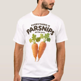 Camiseta Funny Parsnip Shirt - Vegetable Lover Gift Tee