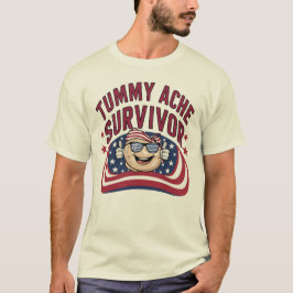 Camiseta Funny Patriotic Dad Tee - Sobreviviente de los Ach