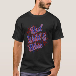 Camiseta Funny Patriotic USA American 4 July Flag Firewor