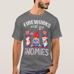 Camiseta Funny Patriotics Orgullo Gnomes Gnomies Estados Un