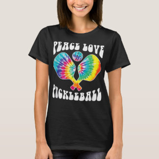Camiseta Funny Peace Love Pickleball Vintage Design 343