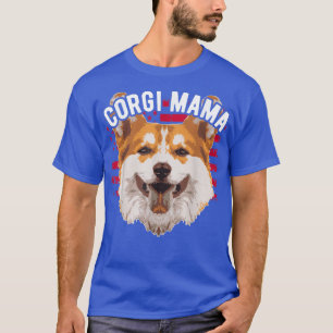 Camiseta Funny Pembroke Welsh Corgis Corgi Mama