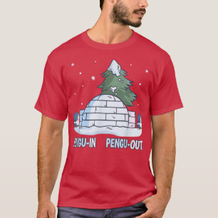 Camiseta Funny PenguinIgloo & Winter Snow Pun, PenguIn Peng