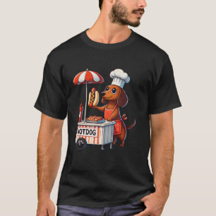 Camiseta Funny Perro Dachshund Perro Weenie Sausage Hotdog
