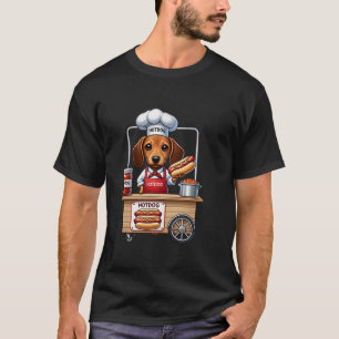 Camiseta Funny Perro Dachshund Perro Weenie Sausage Hotdog