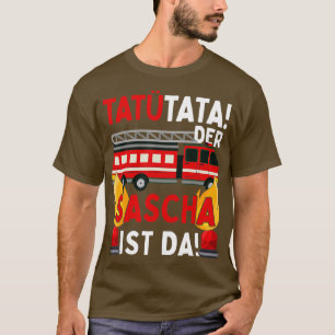 Camiseta Funny personalizada de Fireman Sascha Tatu Tata