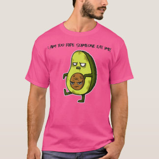 Camiseta Funny Personalizado Aguacate