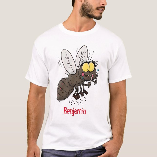 Camiseta Funny personalizado de insectos de herradura (Anverso)