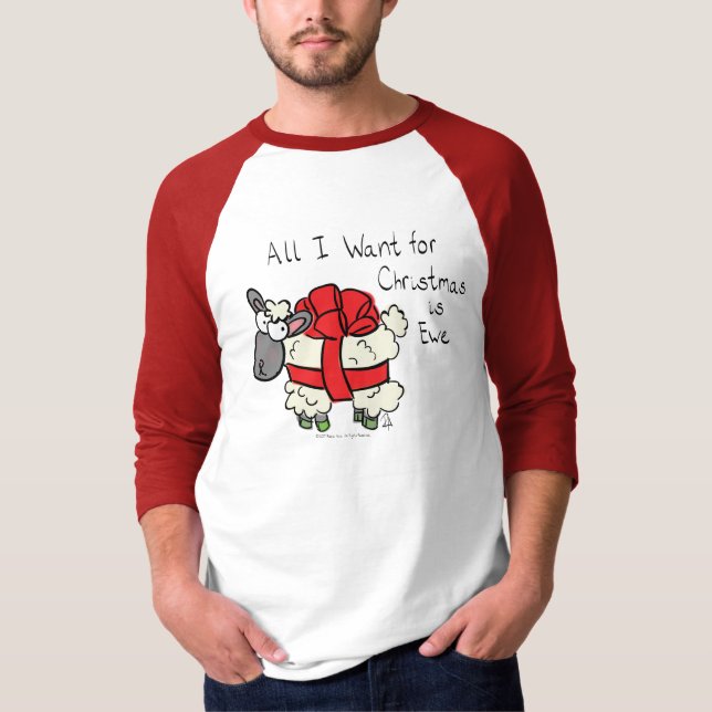 Camiseta Funny Personalizado de Navidades de Holiday Cute S (Anverso)