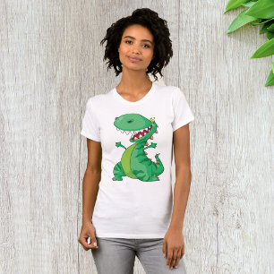 Camiseta Funny Personalizado Dinosaur Roaring T-Rex