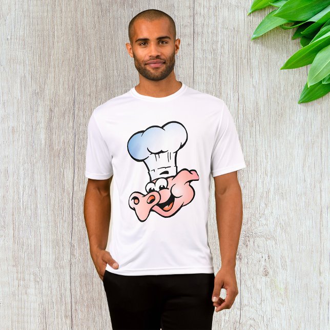 Camiseta Funny Personalizado Pig Chef con Gorra (Subido por el creador)