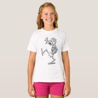 Funny Personalizado Skeleton T-Shirt
