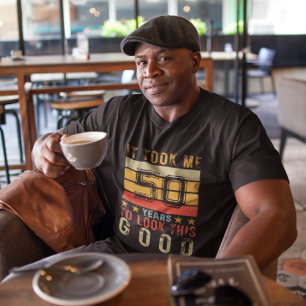 Camiseta Funny personalizado ventilado 50 años para los hom