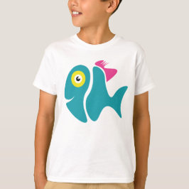 Camiseta Funny Pescado Elegante