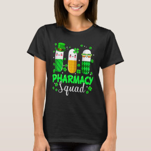 Camiseta Funny Pharmacy Squad Leprechaun Pharmacist St Patr