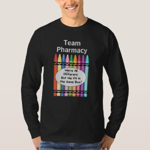 Camiseta Funny Pharmacy Technician Long Sleeve Shirt Team