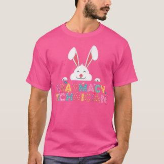 Camiseta Funny Pharmacy Technist Bunny Pharmacist Happy E