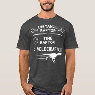 Camiseta Funny Physics Lover Velociraptor Pun Dinosaur