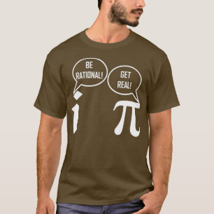 Camiseta Funny PI se vuelve real ser química racional de la