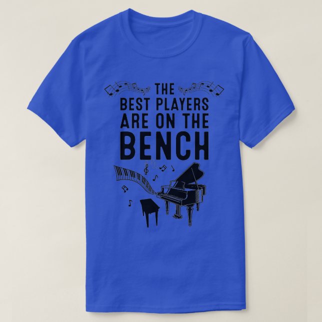 Camiseta Funny Piano Player Gift For Men And Women Cute Ben (Diseño del anverso)