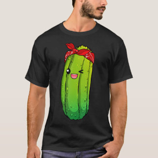 Camiseta Funny Pickle Art For Boys Girls Kids Cucumber Pick