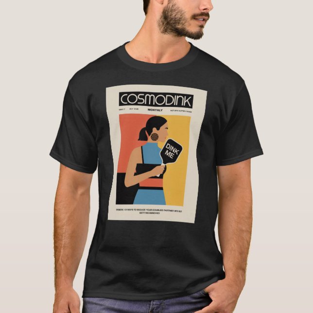 Camiseta Funny Pickleball Dink Me Hot Spin Poster (Anverso)