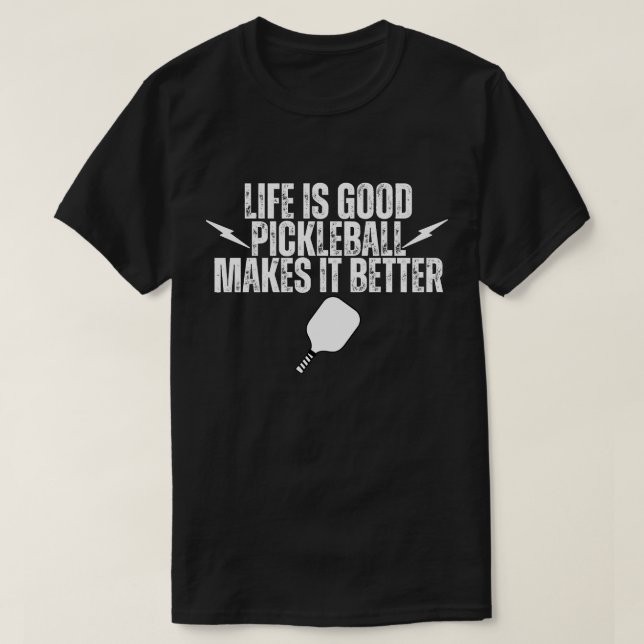 Camiseta Funny Pickleball Mens Tshirts | Pickleball (Diseño del anverso)