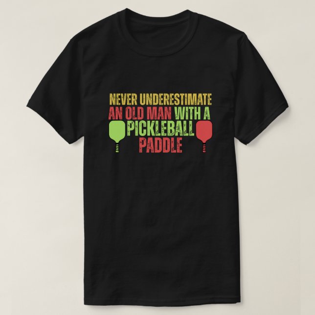 Camiseta Funny Pickleball Mens Tshirts | Pickleball (Diseño del anverso)