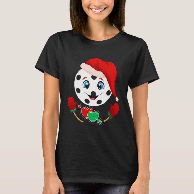 Camiseta Funny Pickleball Navidades (Anverso)