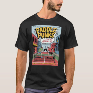 Camiseta Funny Pickleball Paddle Punks Comic
