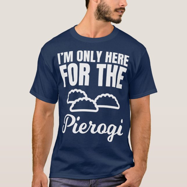 Camiseta Funny Pierogi Lover Tee de comida polaca (Anverso)