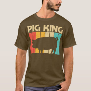 Camiseta Funny Pig Design For Men Boys Pig Farmer Farm Farm
