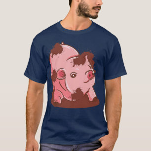 Camiseta Funny Pig Dirty Piggy Premium1871 