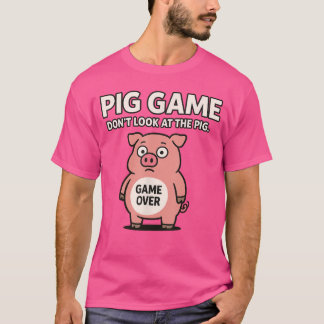 Camiseta Funny Pig Game vintage
