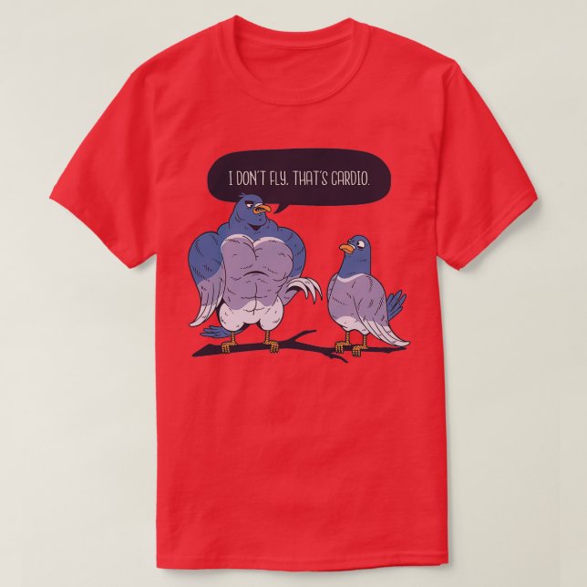 Camiseta Funny Pigeon 4 (Diseño del anverso)