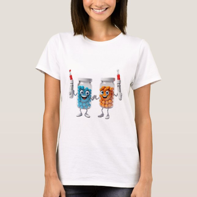 Camiseta Funny Pill Bottle Tee (Anverso)