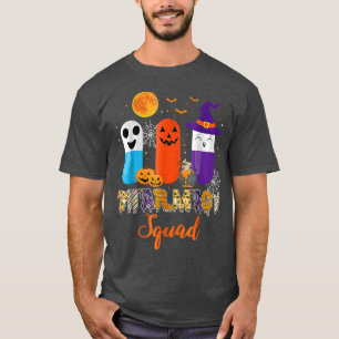 Camiseta Funny Pills Pharmacy Pharmacist Squad Halloween Co
