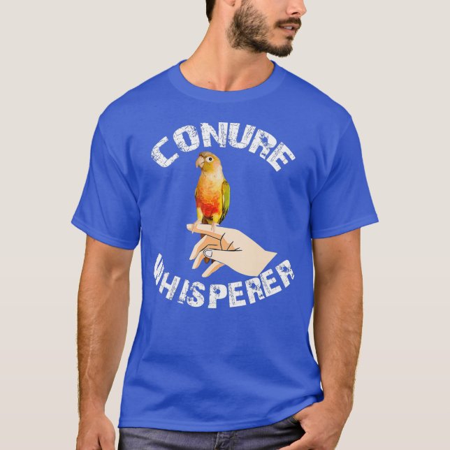 Camiseta Funny Pineapple Conure Apparel Conure Whisperer (Anverso)
