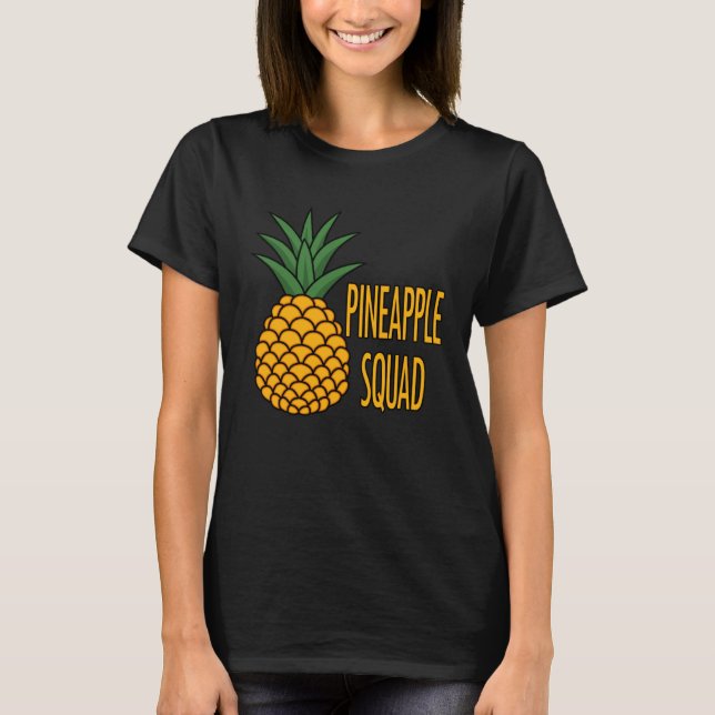 Camiseta Funny Pineapple Squad Team Fruit Lover (Anverso)