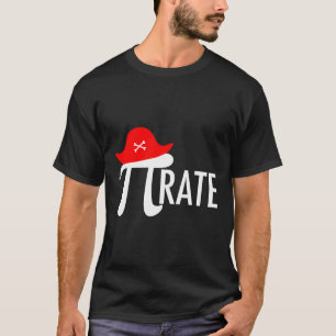 Camiseta Funny Pirate Math Pun - Humor de símbolo de Pi Day