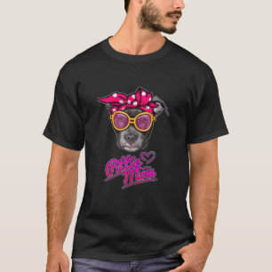Camiseta Funny Pittie Mom Unisex