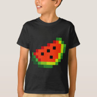Funny Pixel Watermelon - Retro 8 - juego de arcade