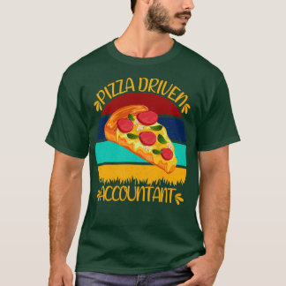 Camiseta Funny Pizza, Contador Guiado Por Pizza, Cita