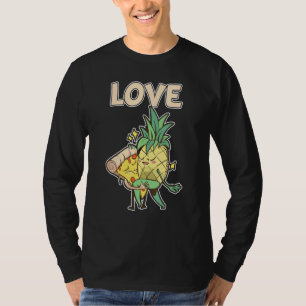 Camiseta Funny Pizza Hawaii Pareja Pineapple Love